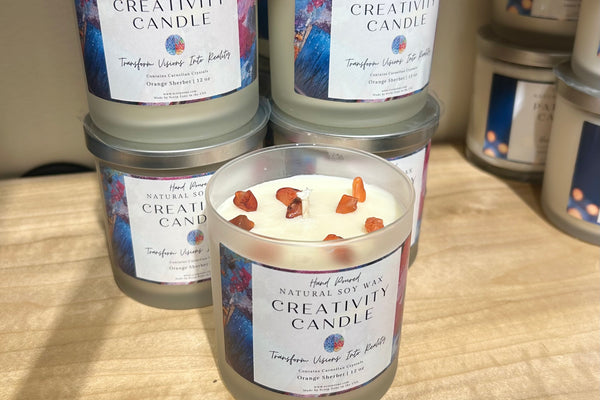 Creativity Soy Wax Candle by Scorp Zone