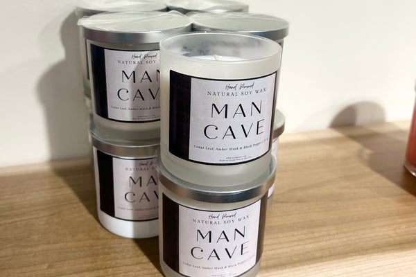 Man Cave Soy Wax Candle By Scorp Zone