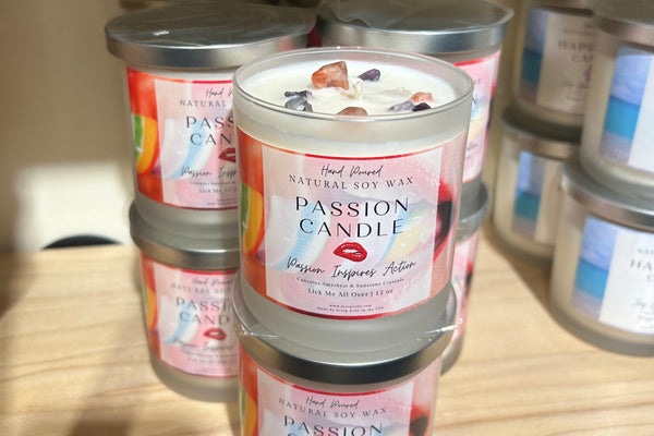 Passion Soy Wax Candle by Scorp Zone