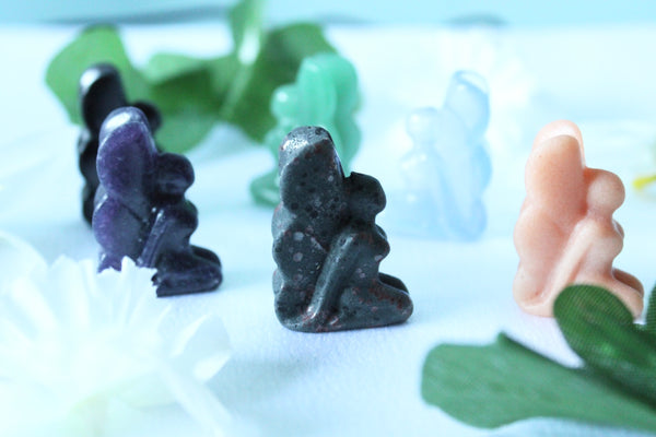 Small Fairy Crystal Carving