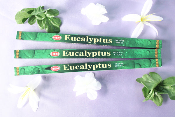 Eucalyptus Incense Sticks HEM