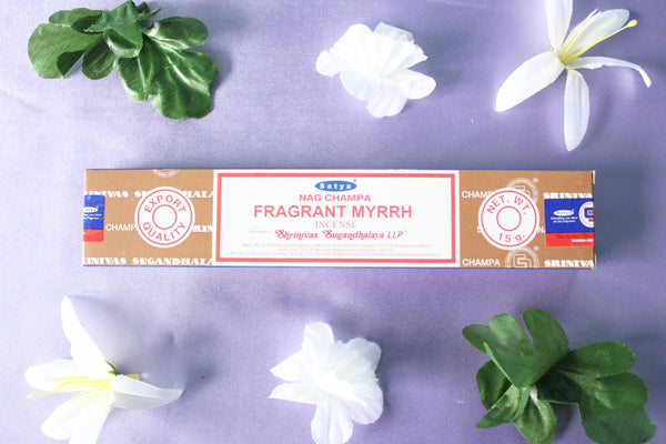 Fragrant Myrrh Incense Sticks SATYA