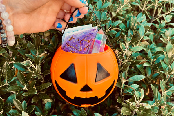 TRICK OR TREAT Crystal "Mystery" Baskets