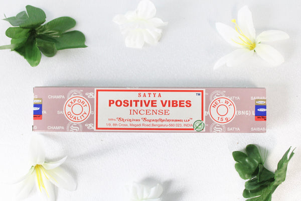 Positive Vibes Incense Sticks SATYA