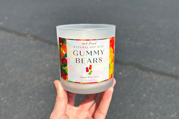 Gummy Bears 100% Natural Soy Wax Candle by Scorp Zone