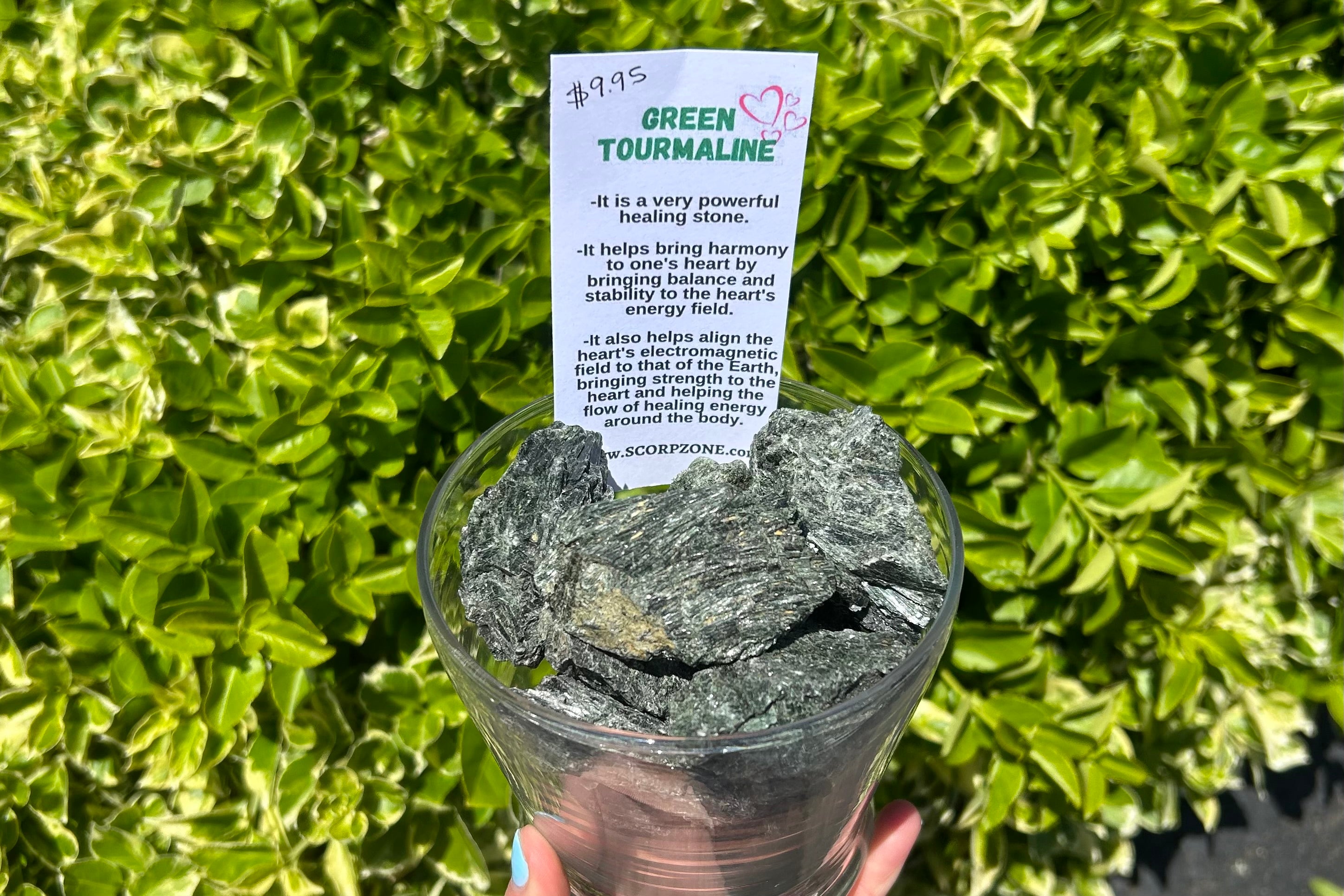 Green Tourmaline Raw Stone