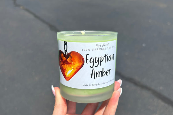 Egyptian Amber 100% Natural Soy Wax Candle