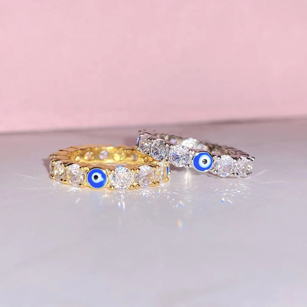 Evil Eye Fancy Rings