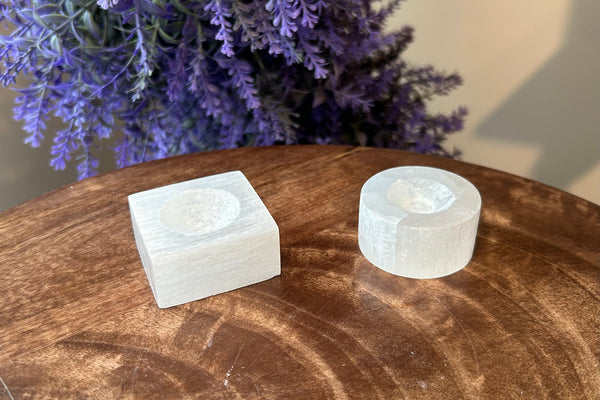 Selenite Sphere Stands