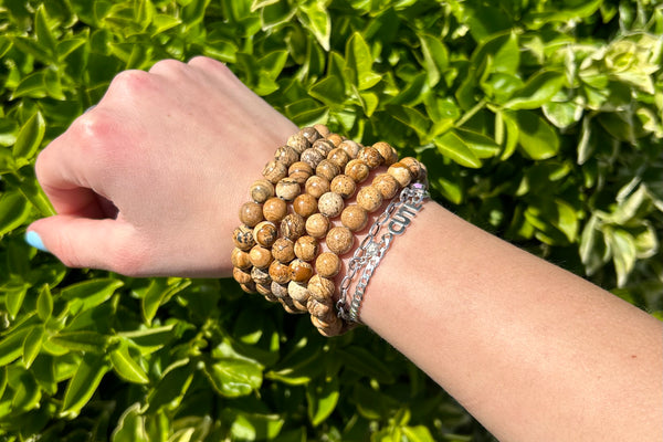 Picture Jasper Crystal Bracelet