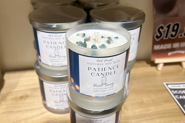 Patience Soy Wax Candle by Scorp Zone
