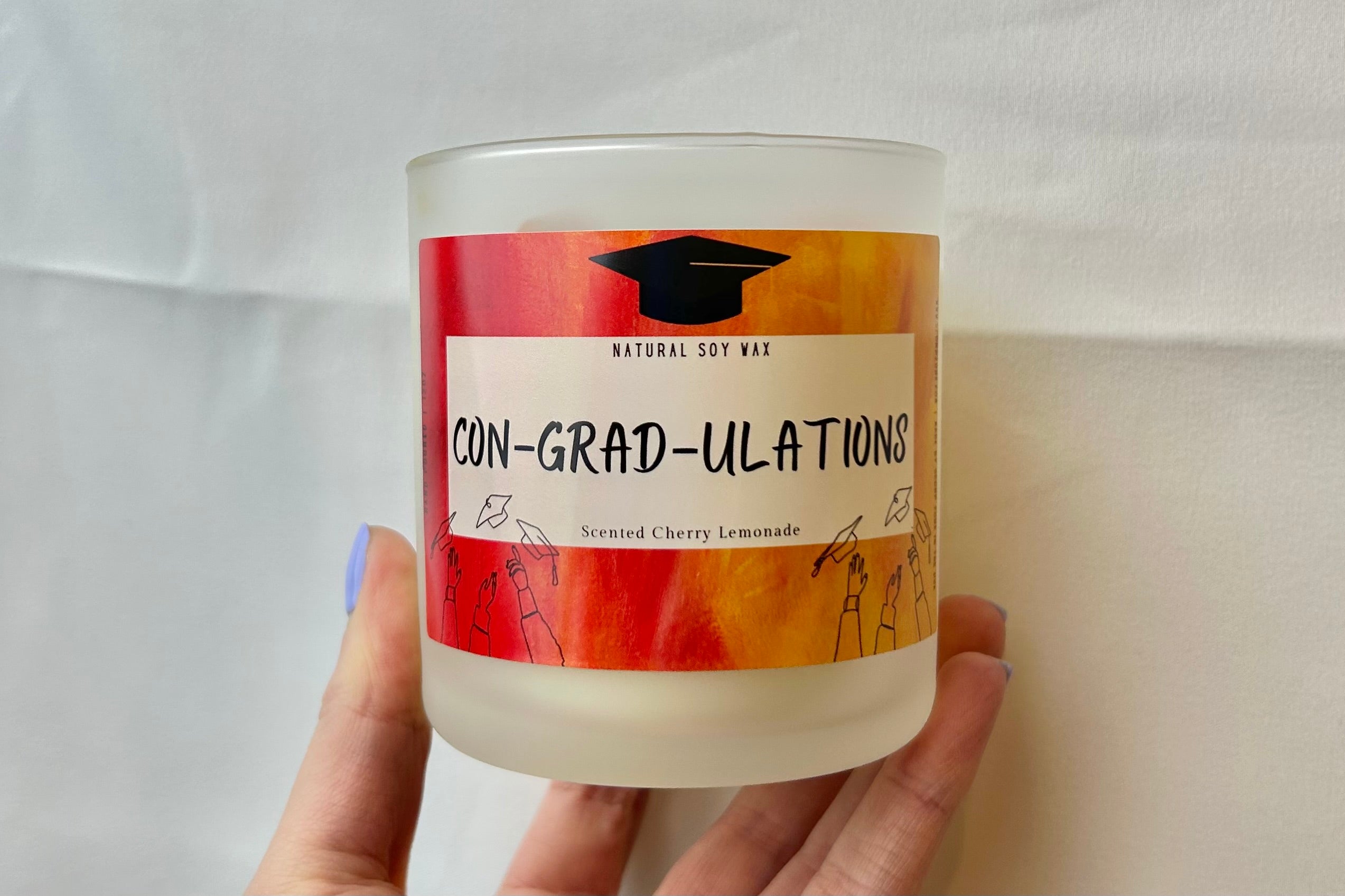 Graduation Inspired Natural Soy Wax Candles