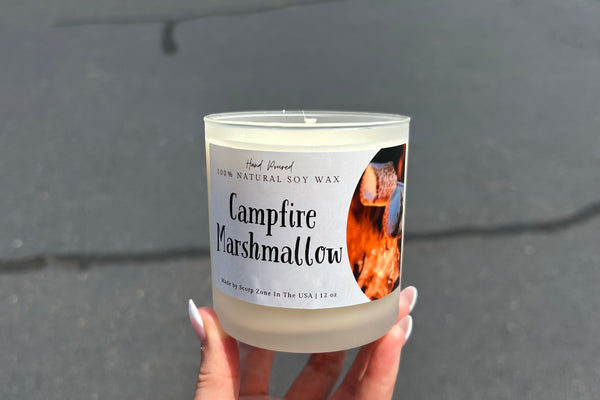 Campfire Marshmallow 100% Natural Soy Wax Candle