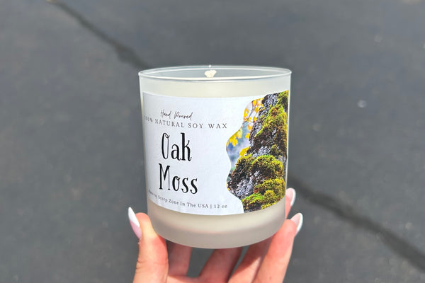 Oak Moss 100% Natural Soy Wax Candle