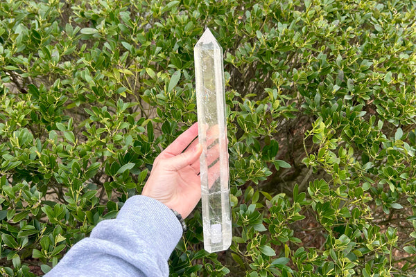 Clear Quartz Tower