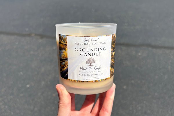 Grounding 100% Natural Soy Wax Candle by Scorp Zone