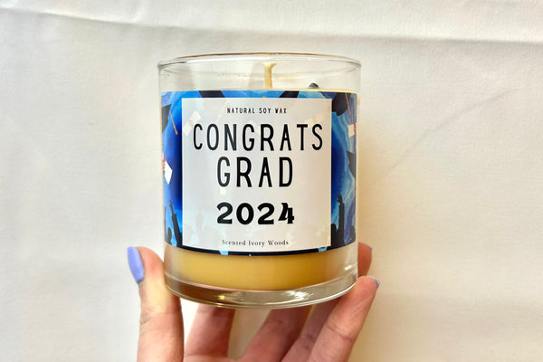 Graduation Inspired Natural Soy Wax Candles