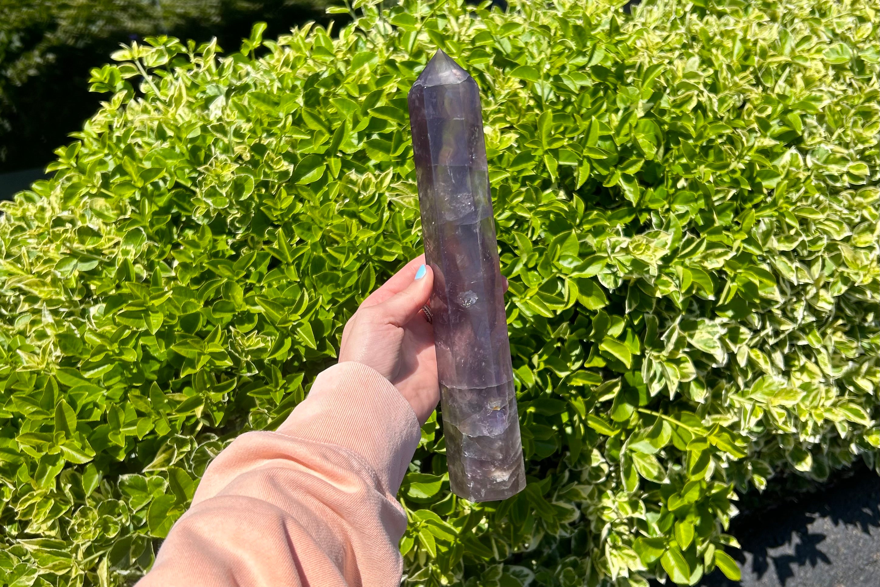 Mica Fluorite Crystal Tower