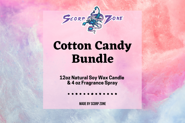 Cotton Candle Candle & Fragrance Spray Bundle