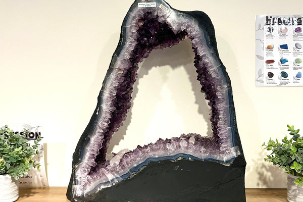 Amethyst Cross Section