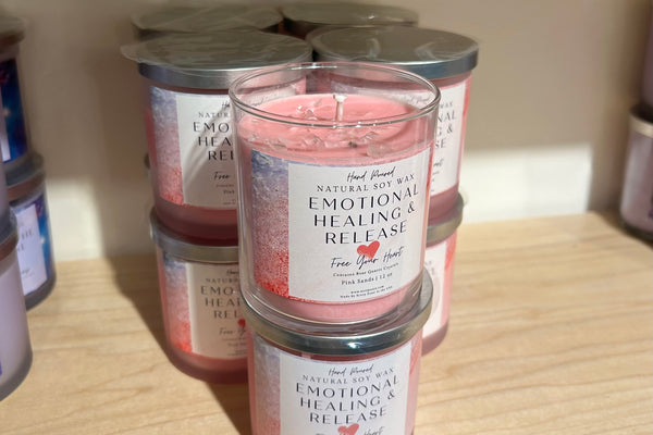 Emotional Healing & Release Soy Wax Candle by Scorp Zone