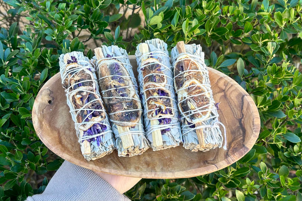 Florida Water Smudge Sage Ruth White Sage, Lavender, Lemon and Palo Santo