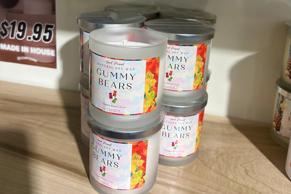 Gummy Bears Soy Wax Candle by Scorp Zone