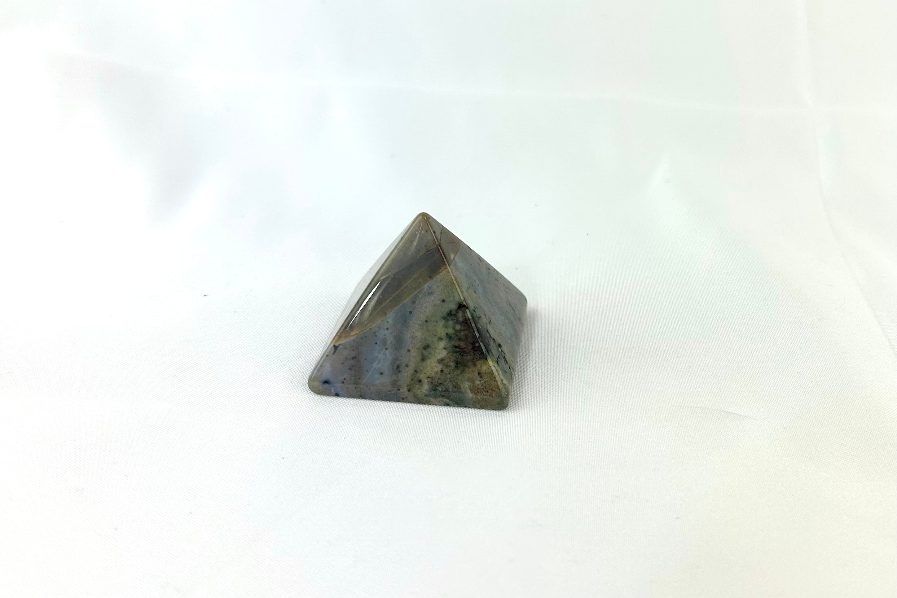 Ocean Jasper Crystal Pyramid