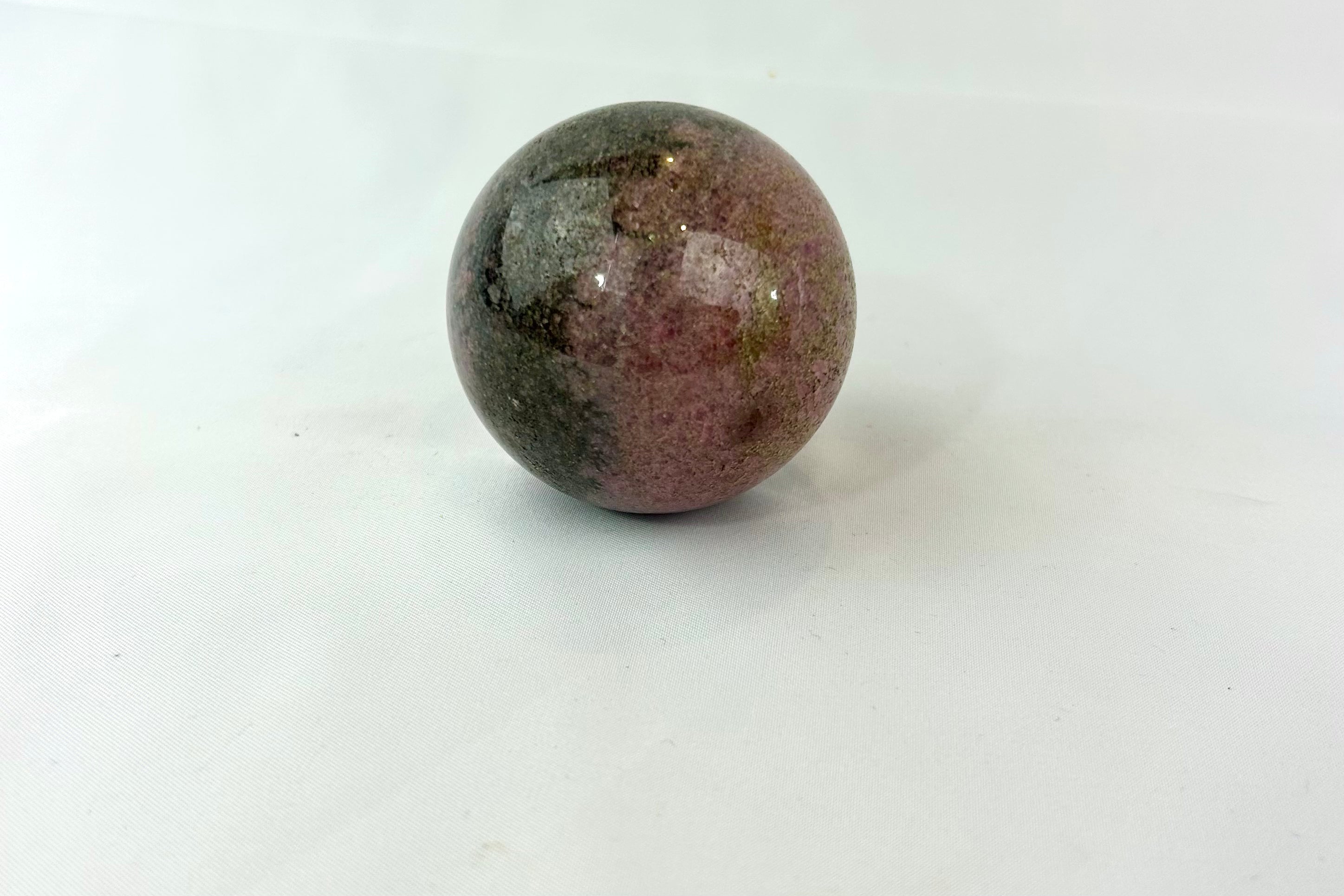 Rhodonite Crystal Spheres
