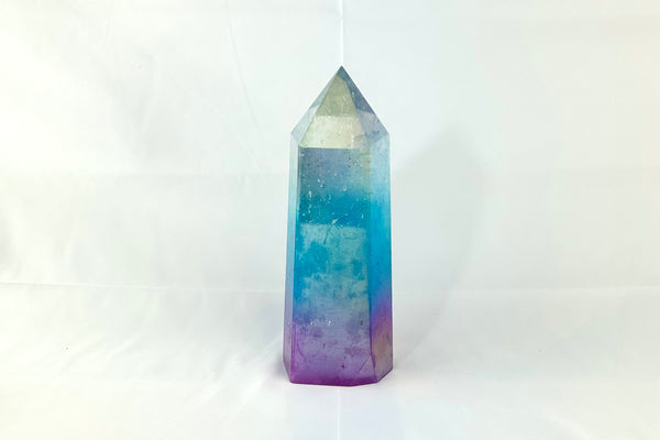 Angel Aura Quartz Crystal Tower