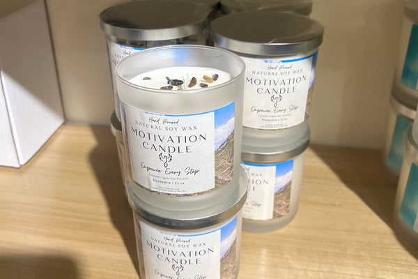 Motivation Soy Wax Candle by Scorp Zone