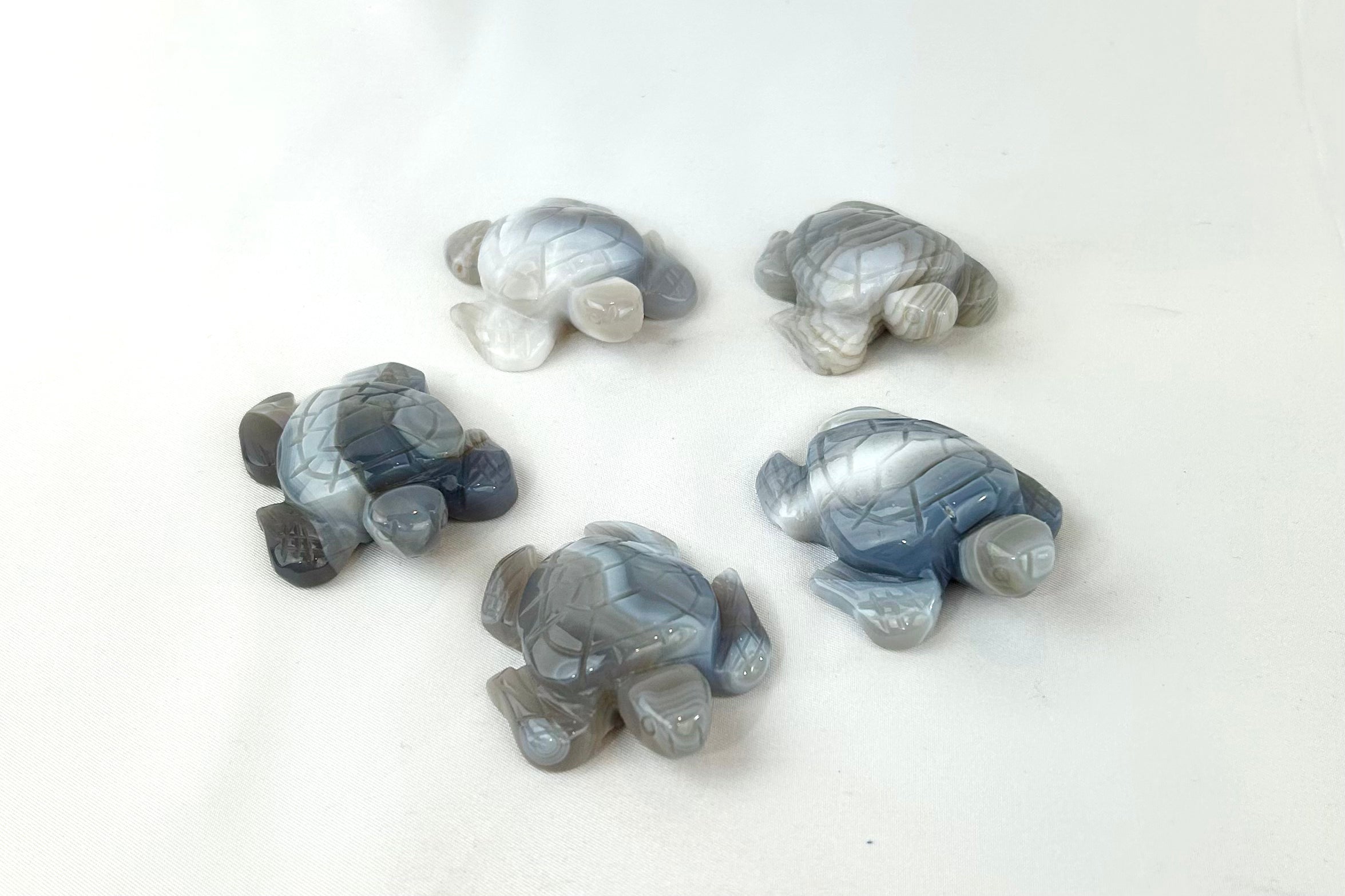 Sea Turtle Crystal Carving