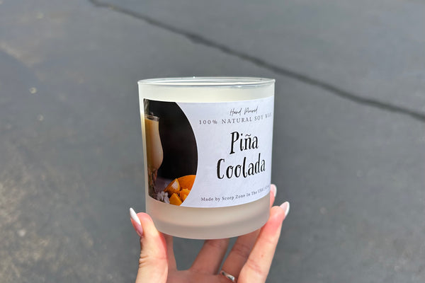 Pina Coolada 100% Natural Soy Wax Candle