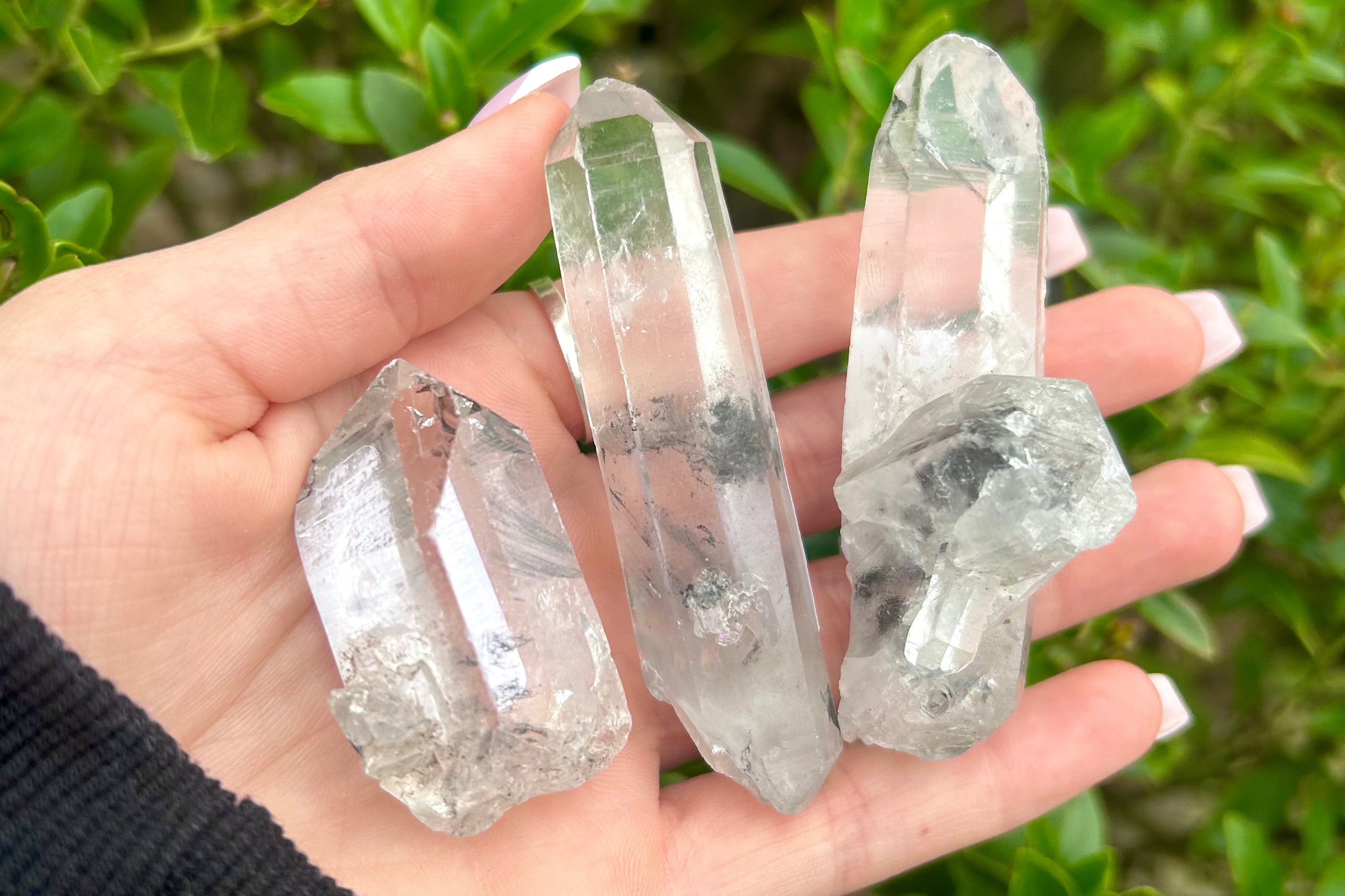 Tibetan Quartz Raw Cut Crystal Stone