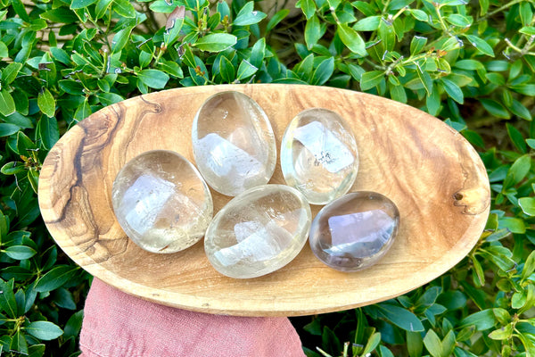 Smoky Quartz Crystal Palmstone