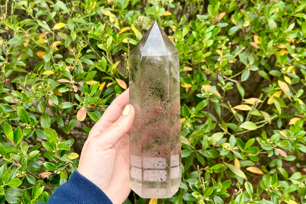 Smoky Quartz Crystal Tower