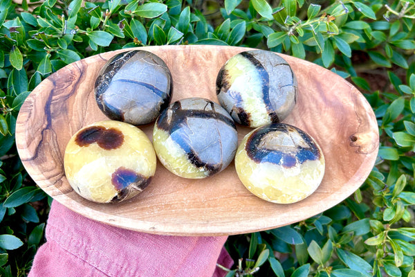 Septarian Crystal Palmstone