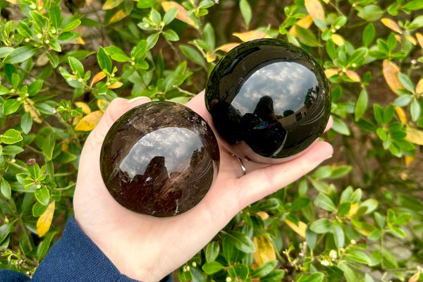 Smoky Quartz Crystal Sphere