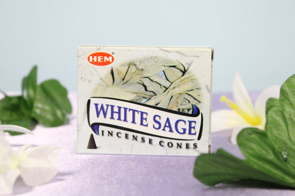 White Sage Incense Cones