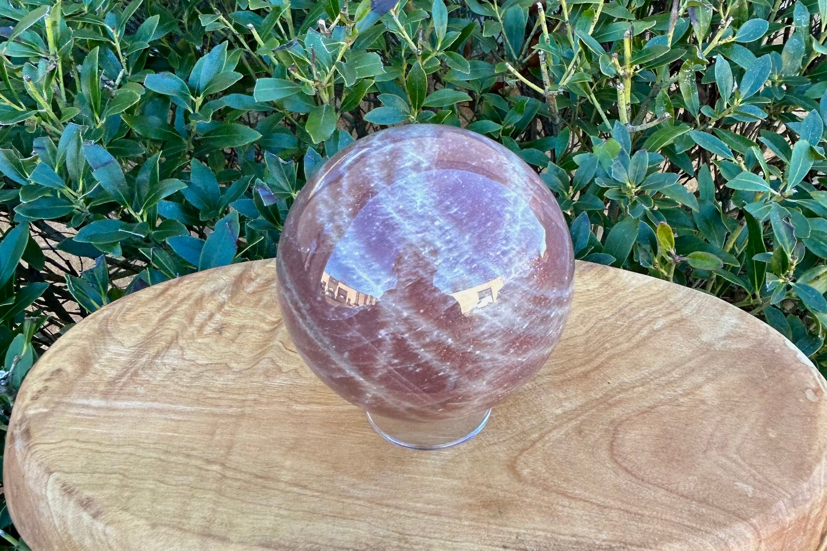 Moonstone Sunstone Crystal Sphere