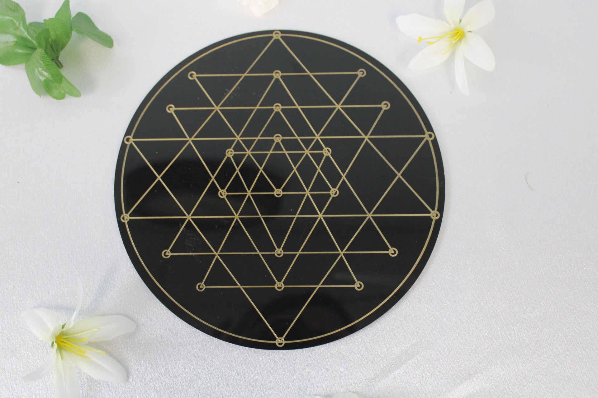 Crystal Grids Sacred Geometry Plates