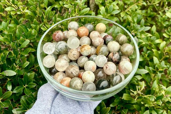 Phantom/ Garden Quartz Mini Crystal Sphere