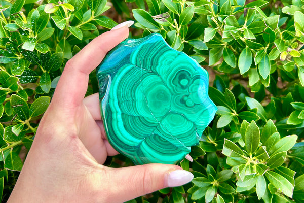 Malachite Crystal Slab