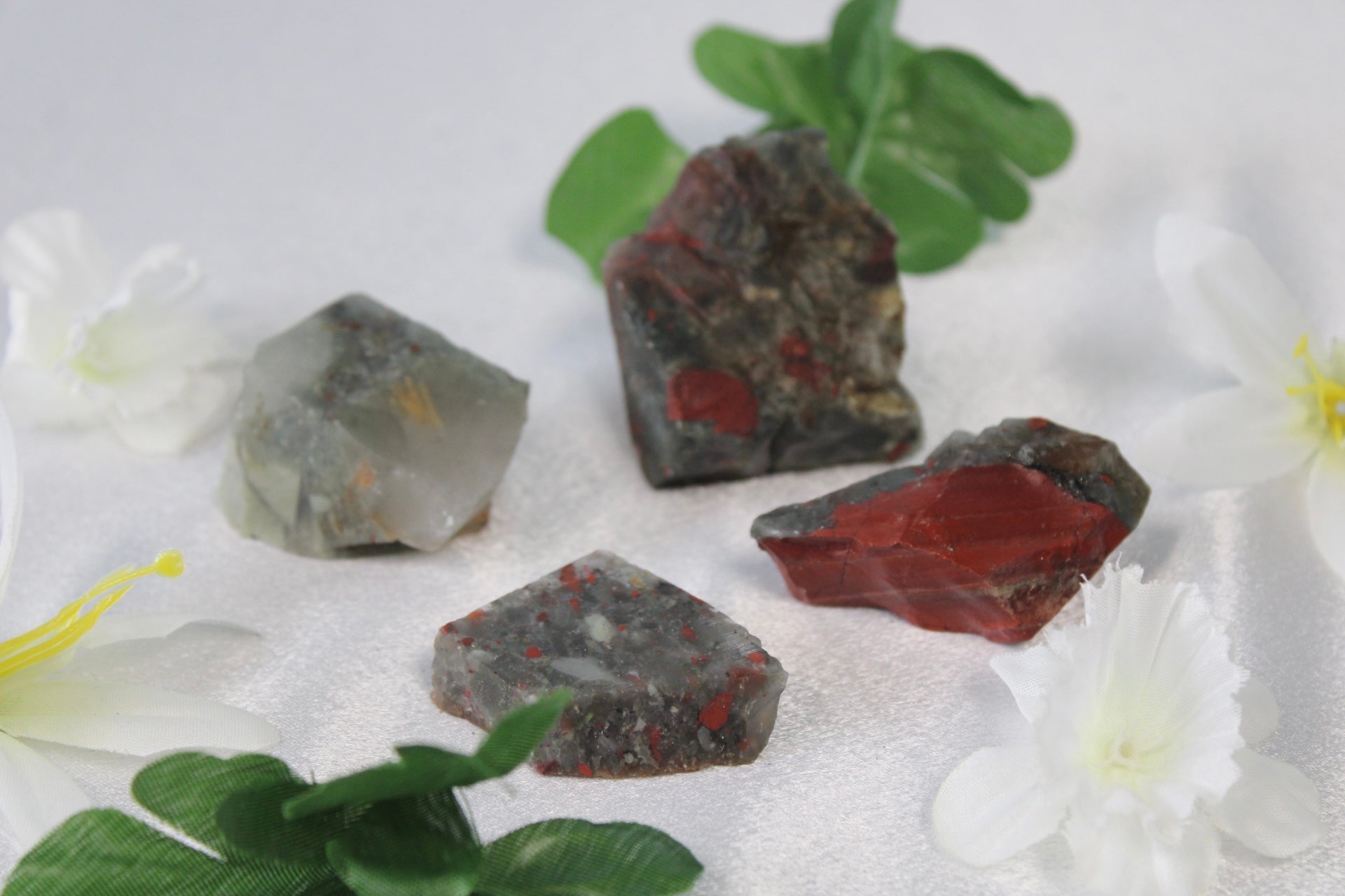 African Bloodstone Raw Crystal Stone