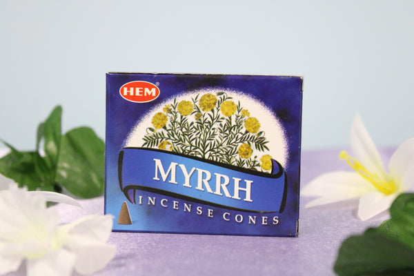 Myrrh Incense Cones HEM