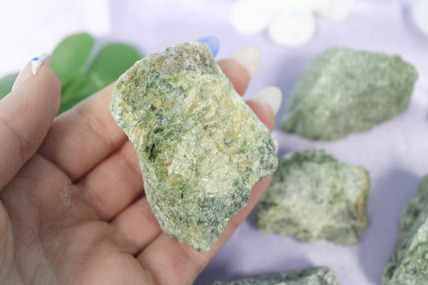 Diopside Raw Crystal Stone