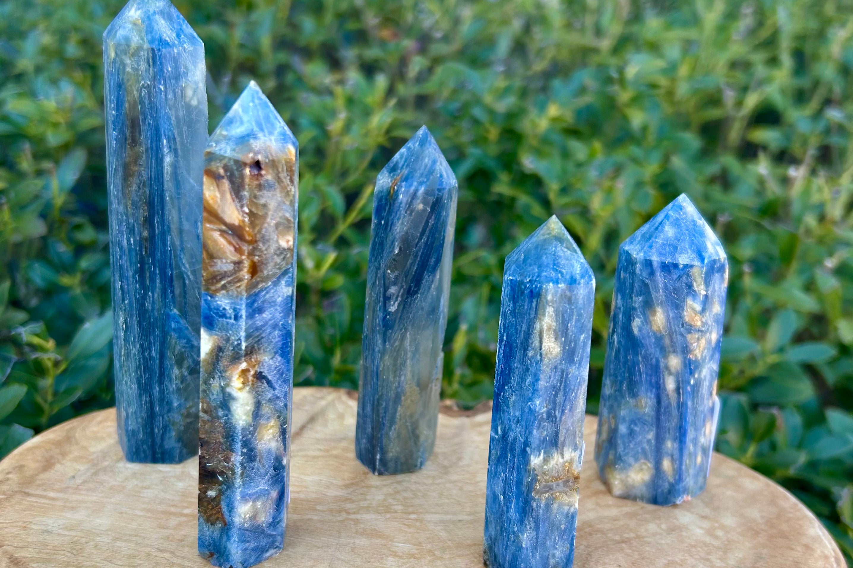 Blue Kyanite Crystal Point