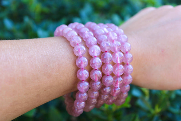 Strawberry Quartz Bracelets