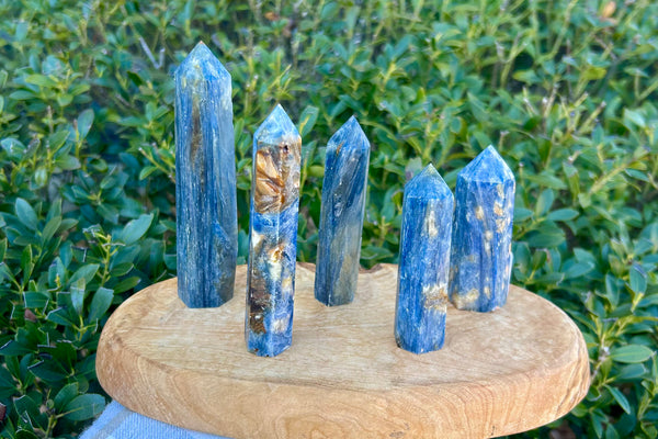 Blue Kyanite Crystal Point