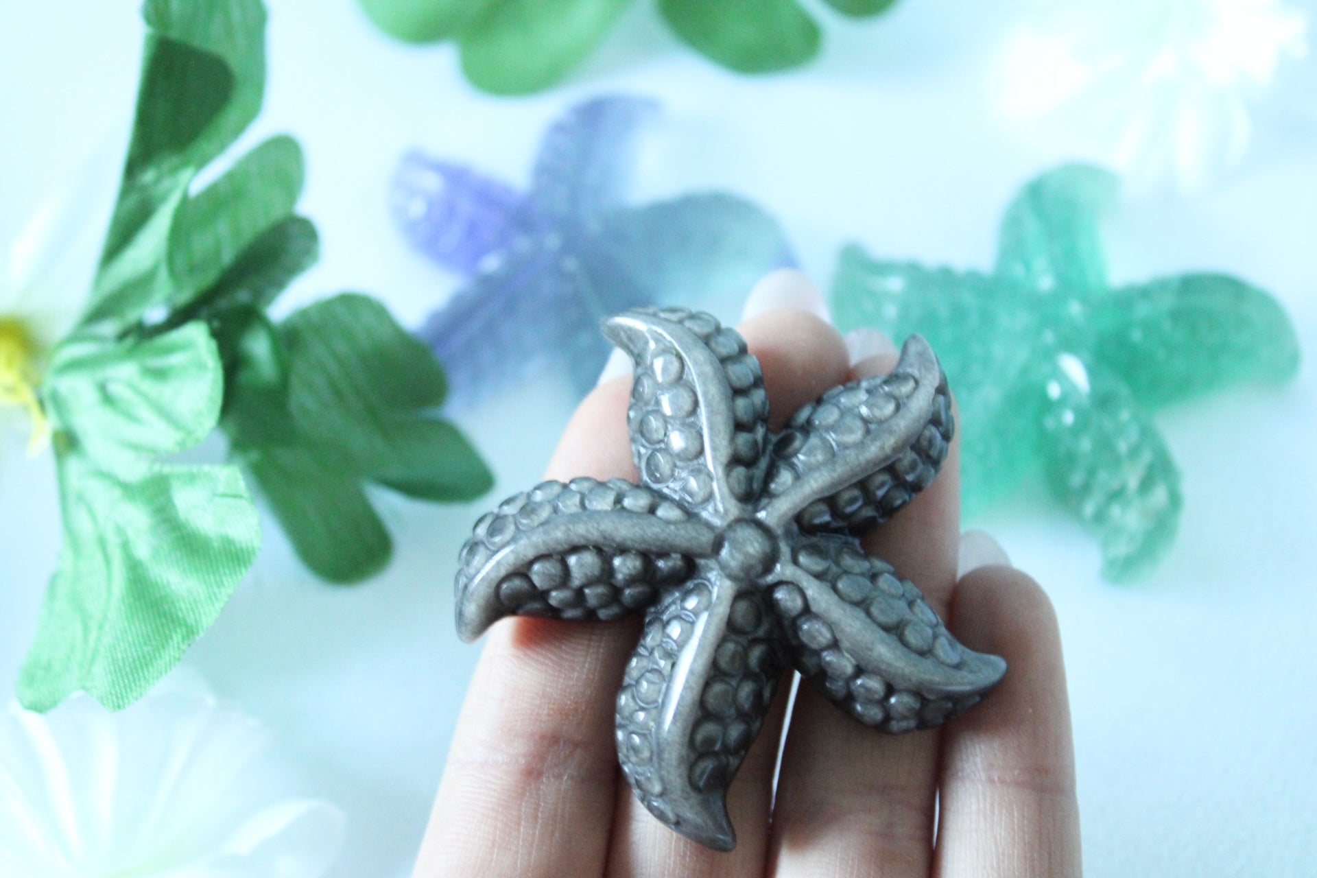 Starfish Crystal Carving